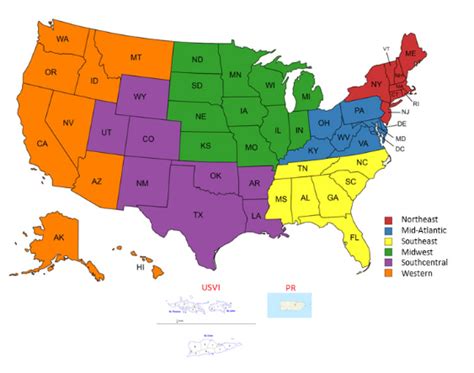National Labor Relations Commission Map .